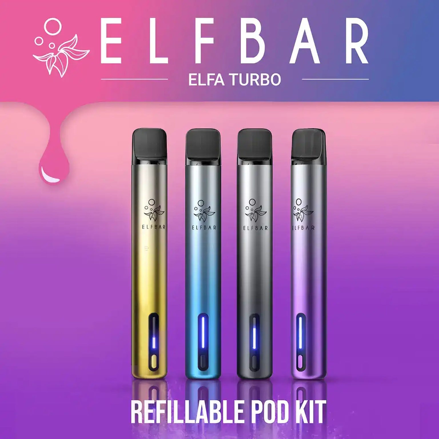 Elfbar Turbo - verschiedene Farben - Günstig kaufen bei Vecom.