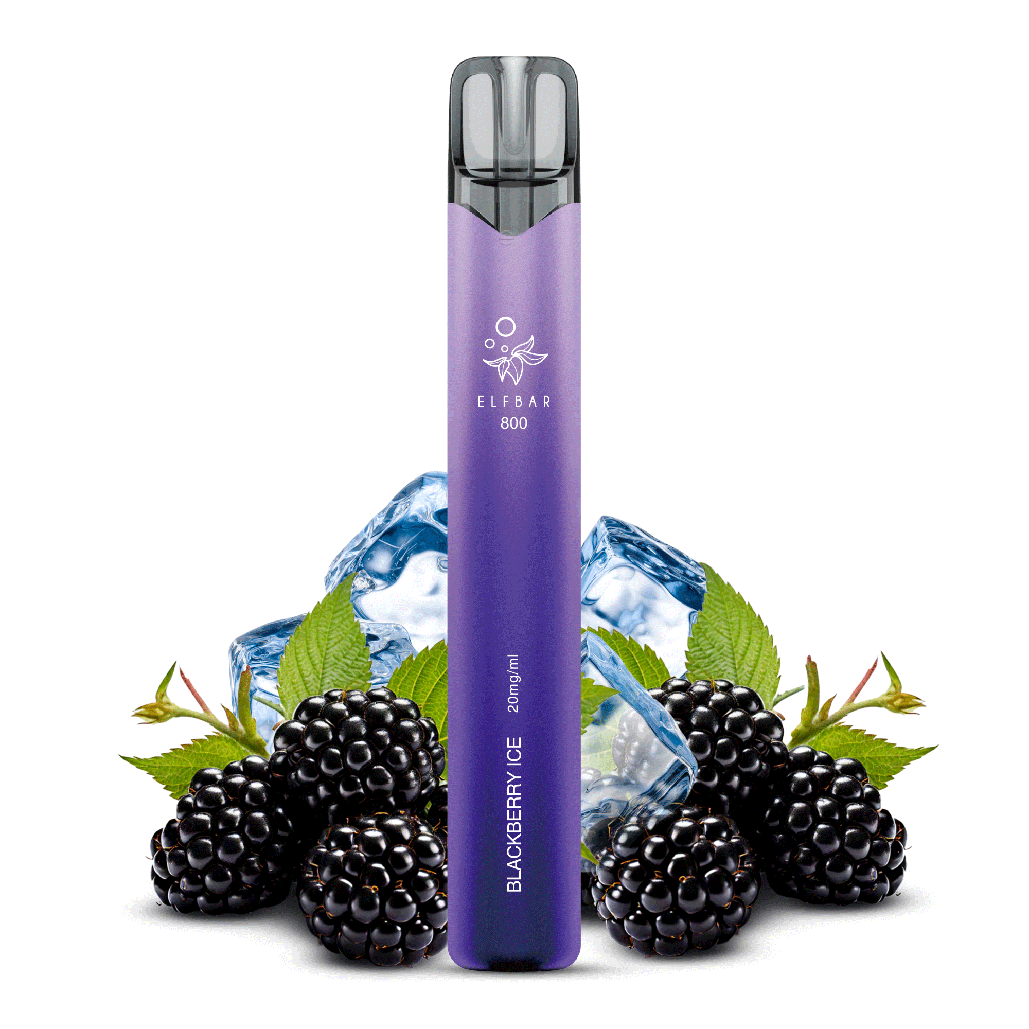 Elfbar 800 Einweg E-Zigarette - Blackberry Ice 20mg Nikotin VECOM Elfbar 800 Einweg E-Zigarette - Blackberry Ice 20mg Nikotin VECOM