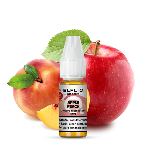 Elfbar Elfliq 10ml - Apple Peach 20mg Nikotinsalz