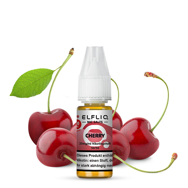 Elfbar Elfliq 10ml - Cherry 20mg Nikotinsalz