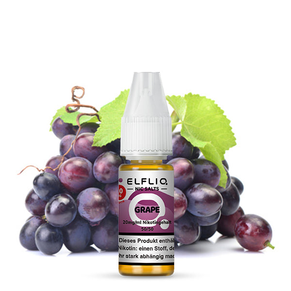 Elfbar Elfliq 10ml - Grape 20mg Nikotinsalz